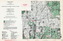 Otsego County, Michigan State Atlas 1955